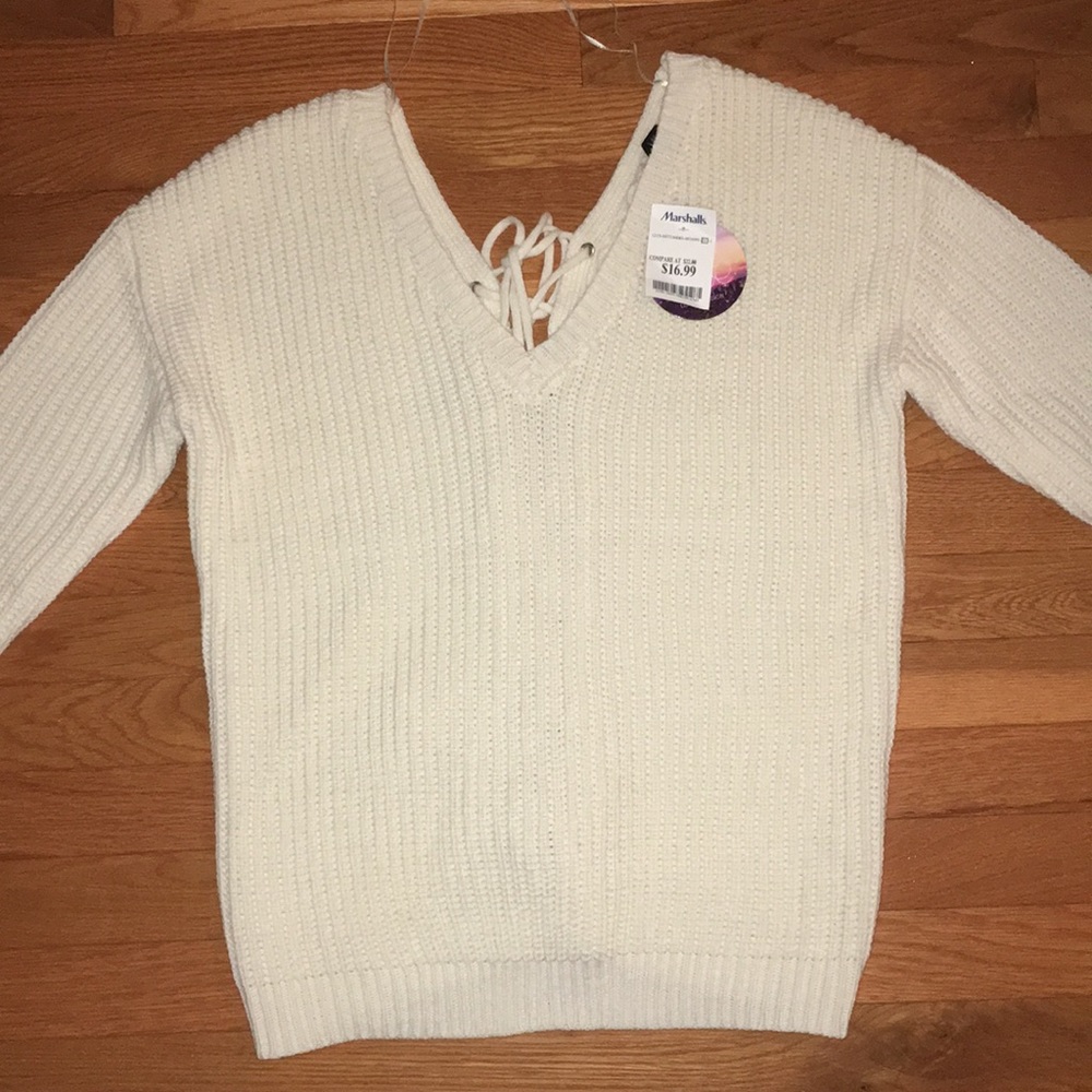 Cream Knit Sweater